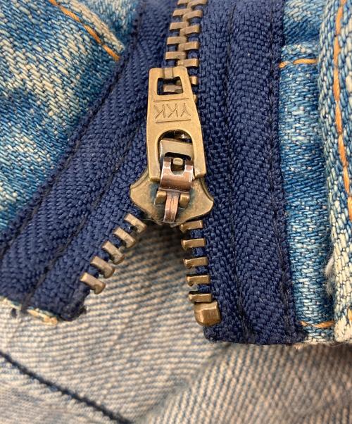 JUNYA WATANABE COMME des GARCONS（(ジュンヤワタナベ コムデギャルソン）JUNYA WATANABE COMME des GARCONS (ジュンヤワタナベ コムデギャルソン) 再構築 変形 デニムスカート インディゴ サイズ:SIZE Mの古着・服飾アイテム