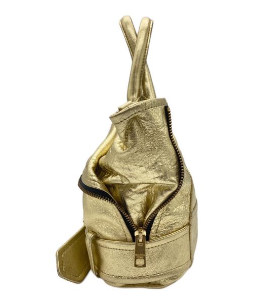 beautiful people（ビューティフルピープル）beautiful people (ビューティフルピープル) ライダース キッズ トートバッグ ゴールドの古着・服飾アイテム