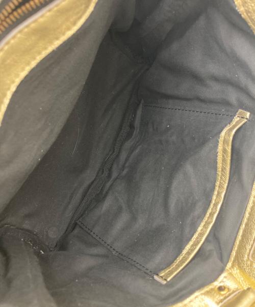 beautiful people（ビューティフルピープル）beautiful people (ビューティフルピープル) ライダース キッズ トートバッグ ゴールドの古着・服飾アイテム