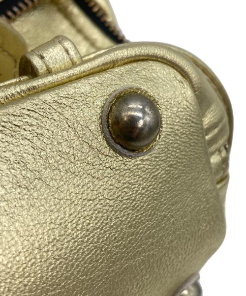 beautiful people（ビューティフルピープル）beautiful people (ビューティフルピープル) ライダース キッズ トートバッグ ゴールドの古着・服飾アイテム