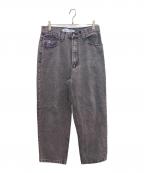 POLARポーラー）の古着「デニムパンツ」｜パープル