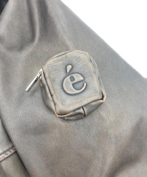epine（エピヌ）epine (エピヌ) leather jacket ブラウン サイズ:表記なしの古着・服飾アイテム