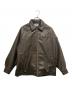 epine（エピヌ）の古着「leather jacket」｜ブラウン