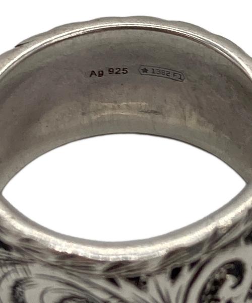 GUCCI（グッチ）GUCCI (グッチ) キャットヘッドリング シルバー サイズ:14号の古着・服飾アイテム