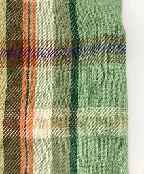 RRL（ダブルアールエル）RRL (ダブルアールエル) フランネルチェックシャツ グリーン×レッド サイズ:SIZE Mの古着・服飾アイテム