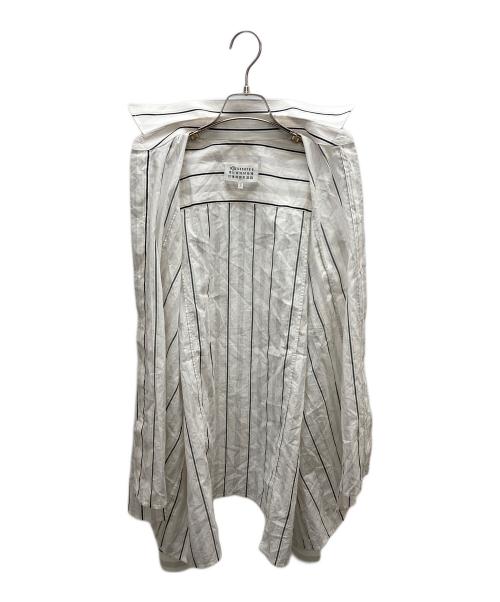 Maison Margiela（メゾンマルジェラ）Maison Margiela (メゾンマルジェラ) オフショルダーシャツ ホワイト サイズ:SIZE36の古着・服飾アイテム