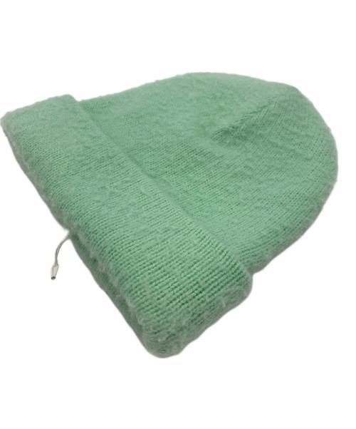 Acne studios（アクネ ストゥディオズ）Acne studios (アクネ ストゥディオズ) Pilled beanie ライトグリーン サイズ:実寸サイズをご参照下さい。の古着・服飾アイテム