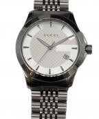 GUCCIグッチ）の古着「Gタイムレス」｜ホワイト