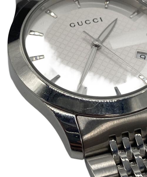 GUCCI（グッチ）GUCCI (グッチ) Gタイムレス ホワイト サイズ:実寸サイズをご参照くださいの古着・服飾アイテム