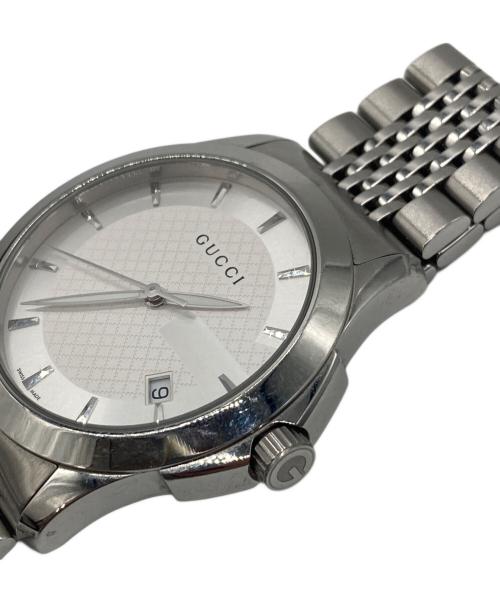 GUCCI（グッチ）GUCCI (グッチ) Gタイムレス ホワイト サイズ:実寸サイズをご参照くださいの古着・服飾アイテム