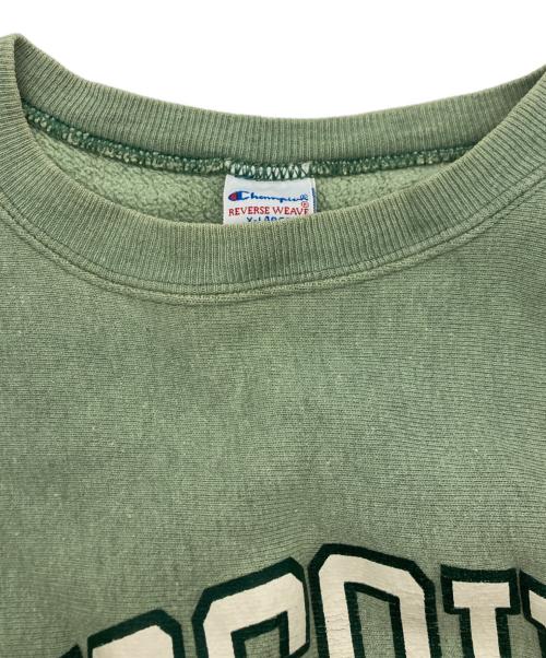 Champion REVERSE WEAVE（チャンピオン リバース ウィーブ）Champion REVERSE WEAVE (チャンピオン リバース ウィーブ) ヴィンテージスウェット グリーン サイズ:XLの古着・服飾アイテム