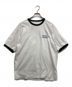 The Ennoy Professionalザ エンノイ プロフェッショナル）の古着「Ringer Tee」｜ホワイト