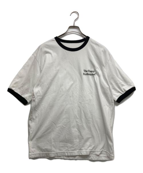 The Ennoy Professional（ザ エンノイ プロフェッショナル）The Ennoy Professional (ザ エンノイ プロフェッショナル) Ringer Tee ホワイト サイズ:Lの古着・服飾アイテム