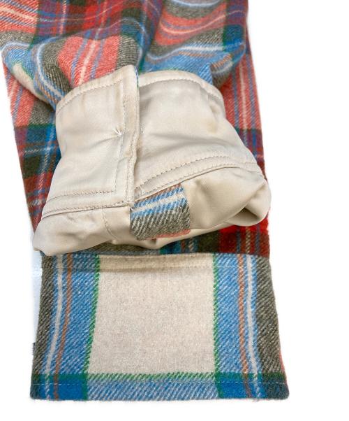 KITH（キス）KITH (キス) Check Plaid Ginza Voyage チェックシャツジャケット　21050060000540ｆ レッド×ベージュ サイズ:不明の古着・服飾アイテム