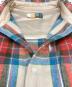 中古・古着 KITH (キス) Check Plaid Ginza Voyage チェックシャツジャケット　21050060000540ｆ レッド×ベージュ サイズ:不明：13000円