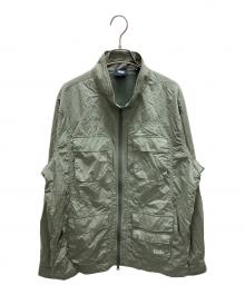 KITH（キス）の古着「Nylon Zip Front Wolcott Jacket」｜カーキ