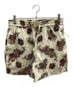 KITHキス）の古着「Printed Active Short Silk」｜ベージュ