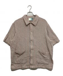 KITH（キス）の古着「Tilden Button Up Polo」｜アイボリー×レッド