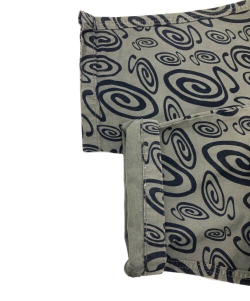 stussy（ステューシー）stussy (ステューシー) SWIRLY S BEACH PANT グレー サイズ:Mの古着・服飾アイテム