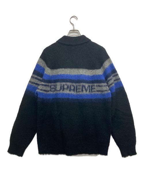 SUPREME（シュプリーム）Supreme (シュプリーム) Brushed Wool Zip Up ブラック サイズ:XLの古着・服飾アイテム