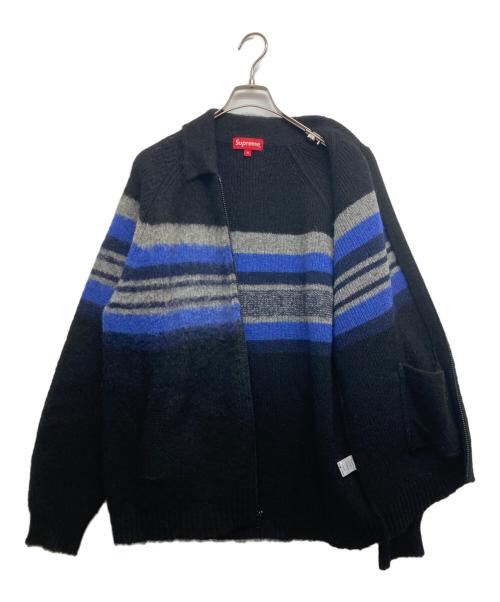 SUPREME（シュプリーム）Supreme (シュプリーム) Brushed Wool Zip Up ブラック サイズ:XLの古着・服飾アイテム