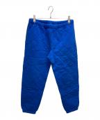 SUPREMEシュプリーム）の古着「Quiled Sweatpant」｜ブルー
