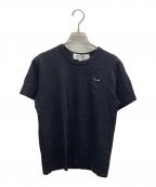 PLAY COMME des GARCONSプレイコムデギャルソン）の古着「ロゴTシャツ」｜ブラック