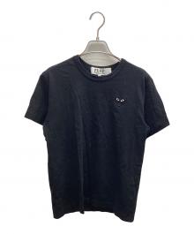 PLAY COMME des GARCONS（プレイコムデギャルソン）の古着「ロゴTシャツ」｜ブラック