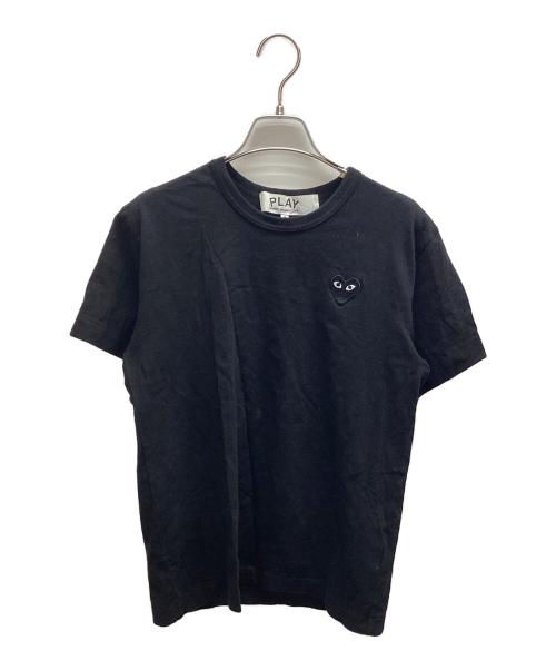 PLAY COMME des GARCONS（プレイコムデギャルソン）PLAY COMME des GARCONS (プレイコムデギャルソン) ロゴTシャツ ブラック サイズ:SIZE Sの古着・服飾アイテム