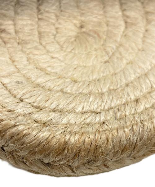 GUCCI（グッチ）GUCCI (グッチ) インターロッキングG エスパドリーユ ブラック×ベージュ サイズ:SIZE 37の古着・服飾アイテム