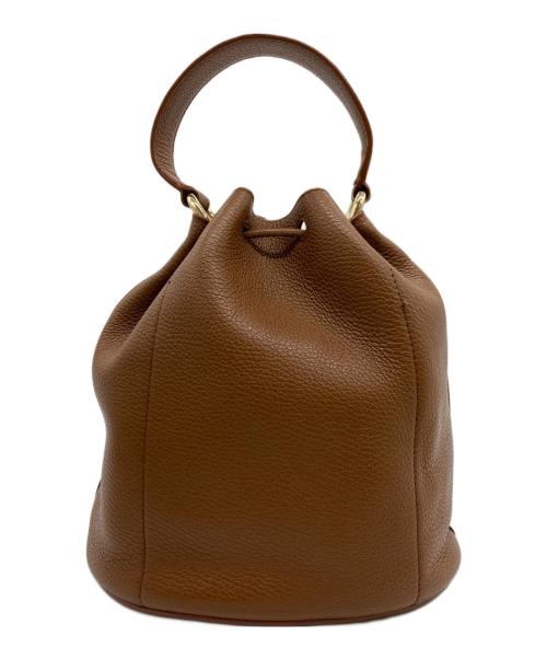 FURLA（フルラ）FURLA (フルラ) SLEEK スリーク バケットバッグ ブラウン サイズ:実寸サイズをご参照下さい。の古着・服飾アイテム