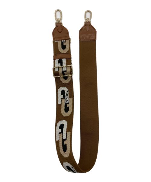 FURLA（フルラ）FURLA (フルラ) SLEEK スリーク バケットバッグ ブラウン サイズ:実寸サイズをご参照下さい。の古着・服飾アイテム