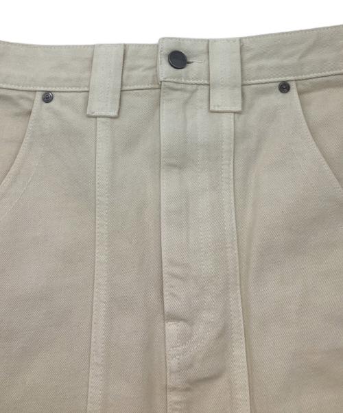 KHAITE（ケイト）KHAITE (ケイト) フレアスカート ベージュ サイズ:SIZE27の古着・服飾アイテム