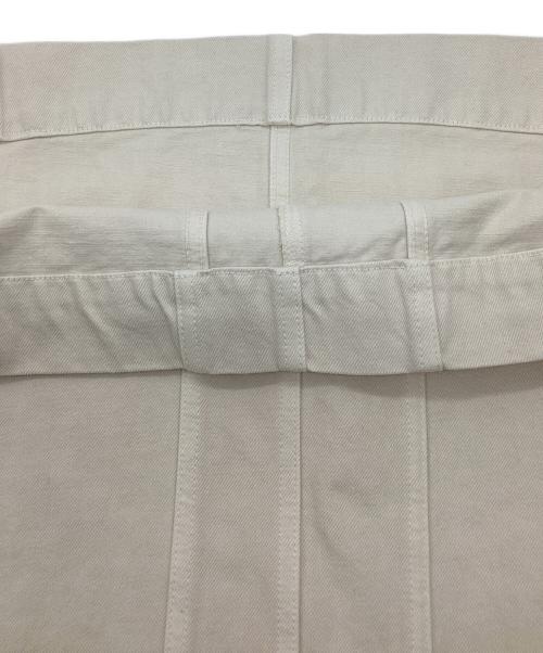 KHAITE（ケイト）KHAITE (ケイト) フレアスカート ベージュ サイズ:SIZE27の古着・服飾アイテム