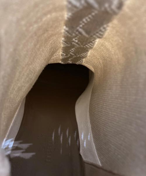 HERMES（エルメス）HERMES (エルメス) ショートブーツ アイボリー サイズ:SIZE 36 1/2の古着・服飾アイテム