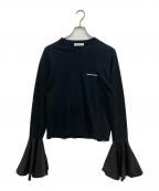 TENDER PERSONテンダ―パーソン）の古着「長袖カットソー　RS-TO-2211」｜ブラック