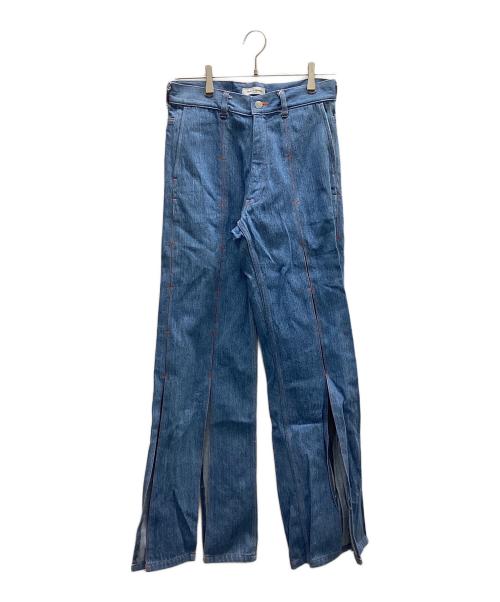 TENDER PERSON（テンダ―パーソン）TENDER PERSON (テンダ―パーソン) BAR TACK DENIM PANTS インディゴ サイズ:SIZE3の古着・服飾アイテム