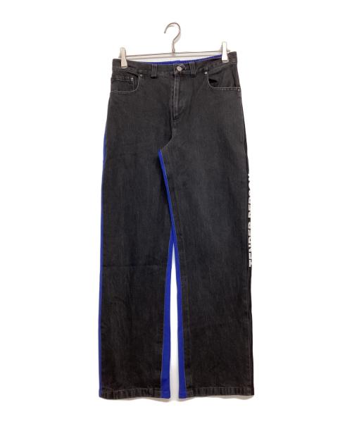 TENDER PERSON（テンダ―パーソン）TENDER PERSON (テンダ―パーソン) 再構築デニムパンツ ブラック×ネイビー サイズ:SIZE 1の古着・服飾アイテム