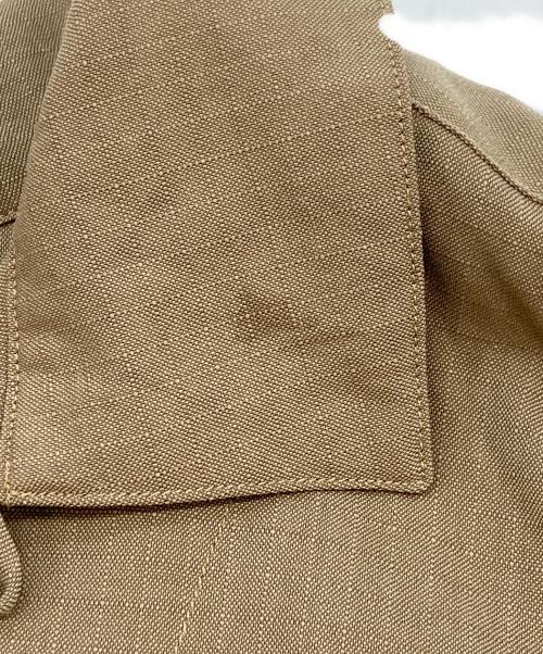 holk（ホーク）holk (ホーク) スキッパーシャツ ベージュ サイズ:SIZE 3の古着・服飾アイテム