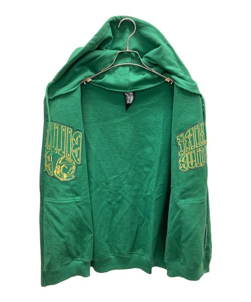 BILLIONAIRE BOYS CLUB（ビリオネアボーイズクラブ）BILLIONAIRE BOYS CLUB (ビリオネアボーイズクラブ) ジップパーカー グリーン サイズ:SIZE Lの古着・服飾アイテム