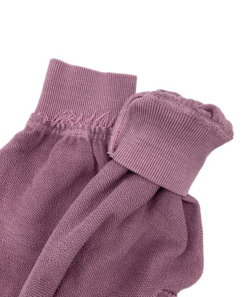 xg（エックスジー）xg (エックスジー) Pigment Dyed Docking Sweatshirt パープル サイズ:SIZE Sの古着・服飾アイテム