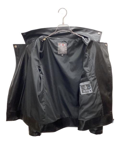 uaboni（ユアボニ）uaboni (ユアボニ) エコレザーライダースジャケット ブラック サイズ:SIZE46の古着・服飾アイテム