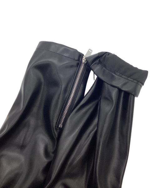uaboni（ユアボニ）uaboni (ユアボニ) エコレザーライダースジャケット ブラック サイズ:SIZE46の古着・服飾アイテム