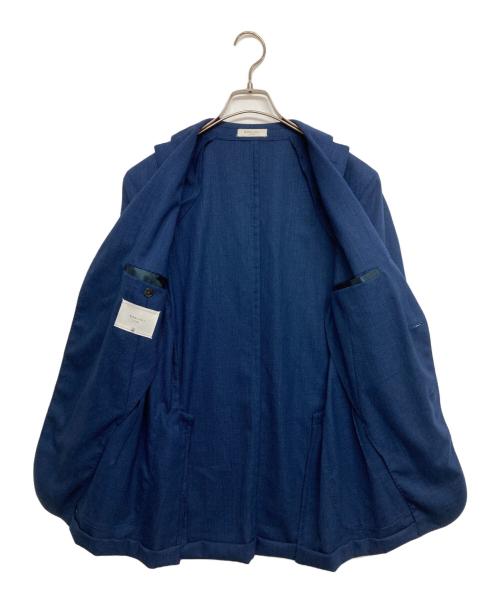 BOGLIOLI（ボリオリ）BOGLIOLI (ボリオリ) K.JACKET/段返り3Bジャケット ブルー サイズ:SIZE 44の古着・服飾アイテム