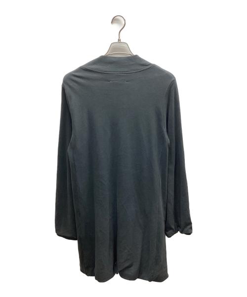 MM6 Maison Margiela（エムエムシックスメゾンマルジェラ）MM6 Maison Margiela (エムエムシックスメゾンマルジェラ) ロングダブルジップカーディガン グレー サイズ:SIZE Lの古着・服飾アイテム