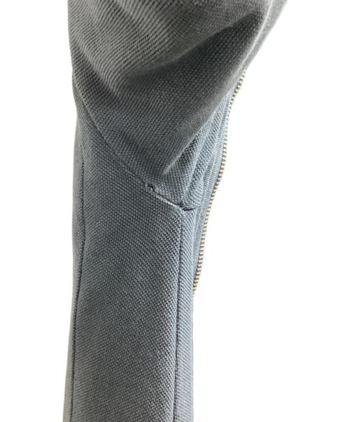 MM6 Maison Margiela（エムエムシックスメゾンマルジェラ）MM6 Maison Margiela (エムエムシックスメゾンマルジェラ) ロングダブルジップカーディガン グレー サイズ:SIZE Lの古着・服飾アイテム