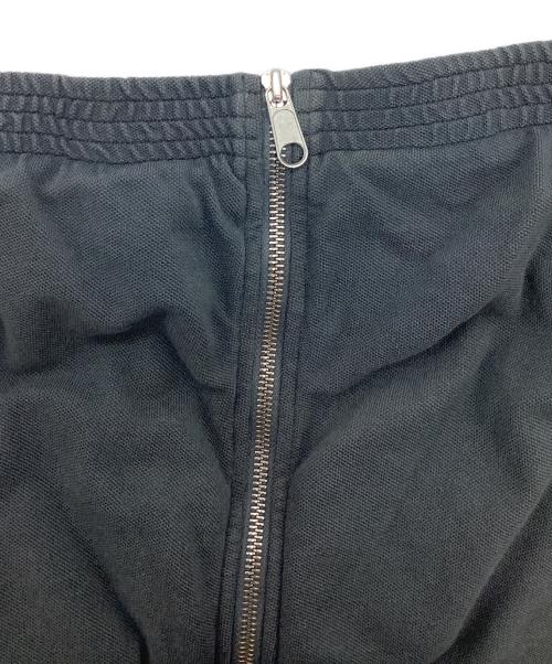 MM6 Maison Margiela（エムエムシックスメゾンマルジェラ）MM6 Maison Margiela (エムエムシックスメゾンマルジェラ) ロングダブルジップカーディガン グレー サイズ:SIZE Lの古着・服飾アイテム