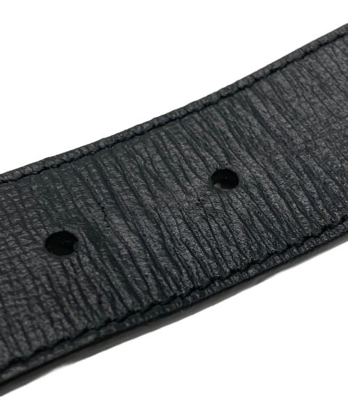 GUCCI（グッチ）GUCCI (グッチ) GGマーモント レザーベルト ブラック サイズ:SIZE 80/32の古着・服飾アイテム