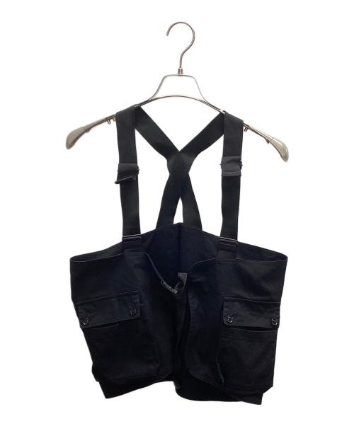 s'yte（サイト）s'yte (サイト) CottonTwill Bag Vest ブラック サイズ:SIZE3の古着・服飾アイテム