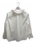DEPAREILLE (デパリエ) COTTONPOLYESTER PLEATS BLOUSE / コットン ポリプリーツシャツ ホワイト サイズ:SIZE38：12000円